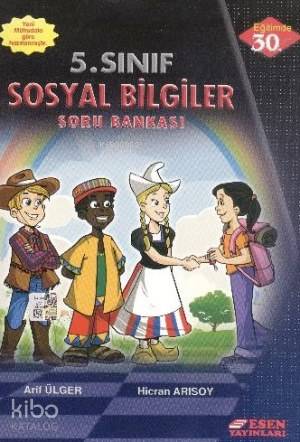 Esen Yayınları 5. Sınıf Sosyal Bilgiler Soru Bankası Esen 