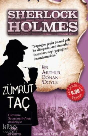  Sherlock Holmes Zümrüt Taç | Arthur Conan Doyle | Aslı Yeşil | Burhan Maden | Kenan ÖzcanKenan Özcan | Elhamra | 9786059820066 | 