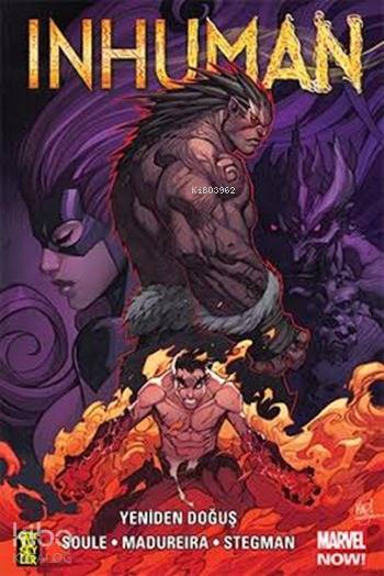  Inhuman 1 Yeniden Doğuş | Tulgan Köksal | Joe Madureira | Charles Soule | Gerekli Şeyler | 9786059141512 | 