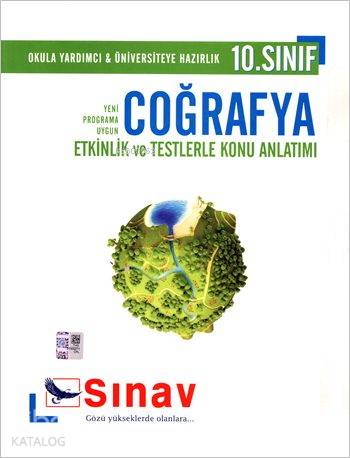  10 Sınıf Coğrafya Konu Anlatımlı Etkinlik ve Testlerle Konu Anlatımı | 10 Sınıf Coğrafya Konu Anlatımlı Etkinlik ve Testlerle Konu Anlatımı | Kolektif | Sınav Yayınları | 9786051233918 