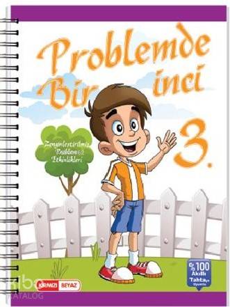 Kırmızı Beyaz Yayınları 3. Sınıf Problemde Bir İnci Kırmızı Beyaz 