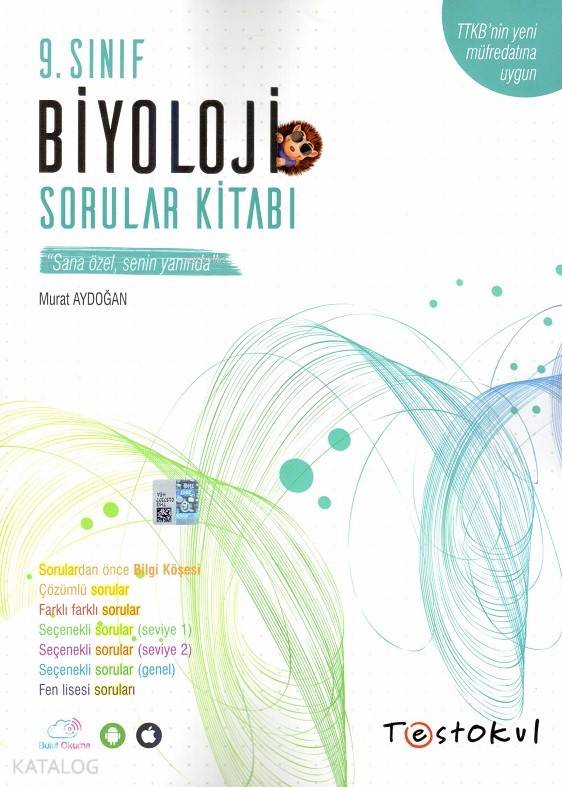 Test Okul Yayınları 9. Sınıf Biyoloji Sorular Kitabı Test Okul 