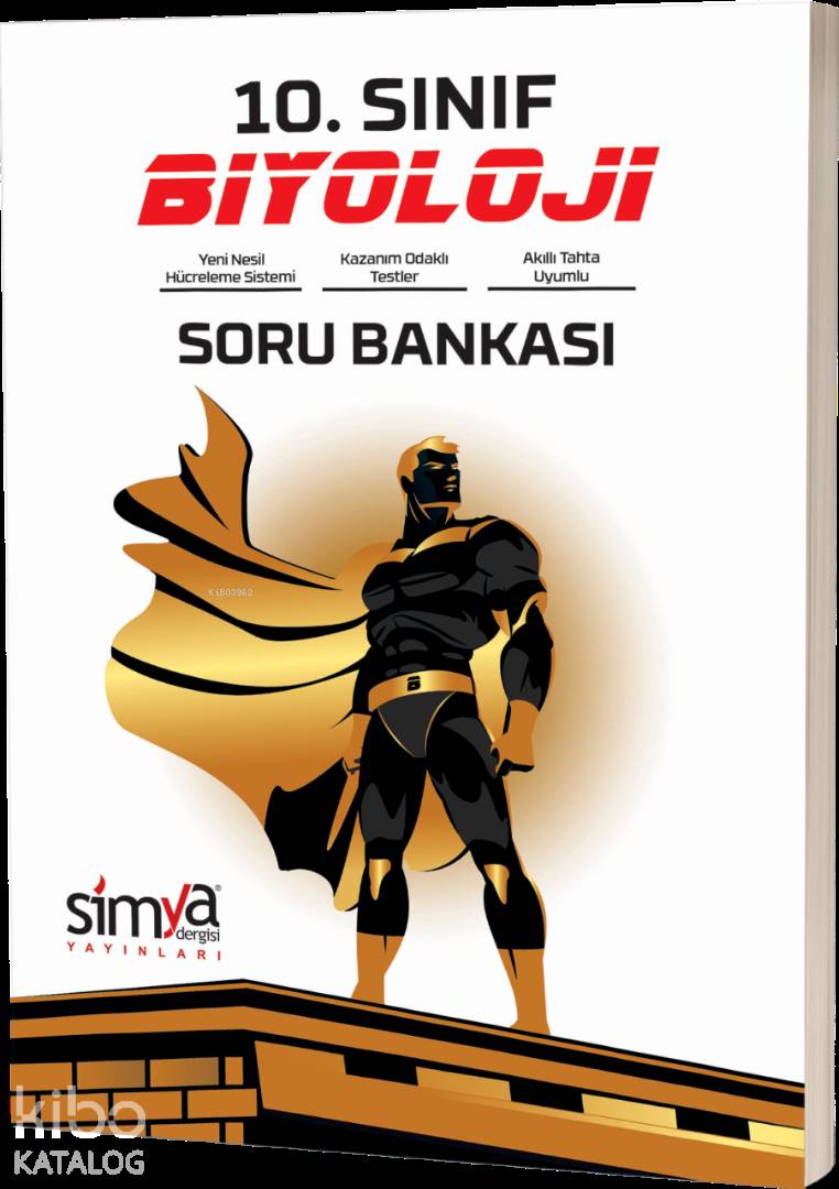 Simya Dergisi Yayınları 10. Sınıf Biyoloji Soru Bankası Simya Dergisi 