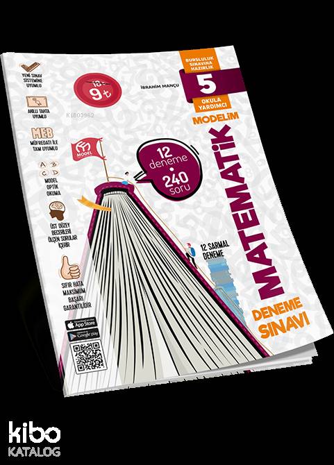 Model Eğitim Yayınları 5. Sınıf Matematik Modelim Deneme Sınavı Model Eğitim 