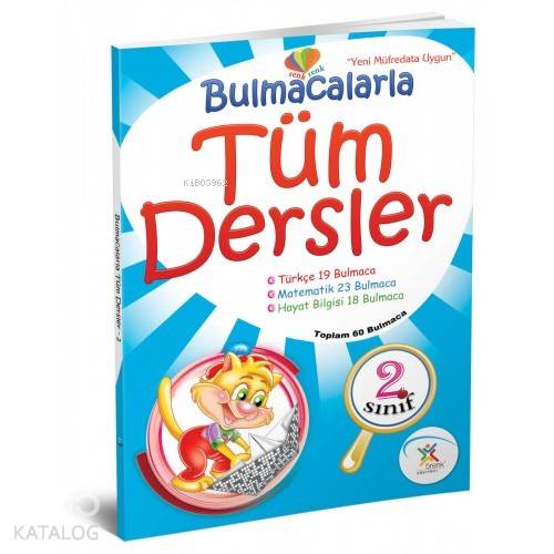 5 Renk Yayınları 2. Sınıf Bulmacalarla Tüm Dersler 5 Renk 