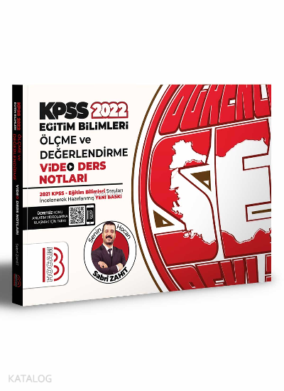 2022 KPSS Eğitim Bilimleri Ölçme ve Değerlendirme Video Ders Notları