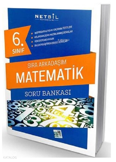 Netbil 6.Sınıf Matematik Sıra Arkadaşım Soru Bankası