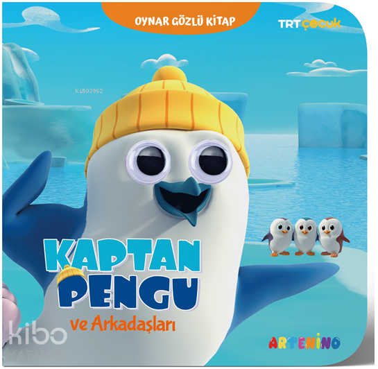 Kaptan Pengu ve Arkadaşları - Trt Çocuk Oynar Gözlü Kitap