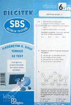 SBS Türkçe 6. Sınıf Çek Kopar (32 Yaprak Test)