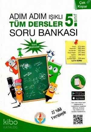 5. Sınıf Adım Adım Tüm Dersler Soru Bankası