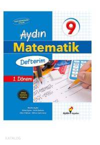 Aydın Yayınları 9. Sınıf Matematik Defterim 1. Dönem Aydın 