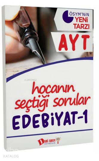  AYT Hocanın Seçtiği Sorular Edebiyat 1 Soru Bankası | AYT Hocanın Seçtiği Sorular Edebiyat 1 Soru Bankası | Kolektif | Dahi Adam Yayınları (Hazırlık) | 9786052121306 