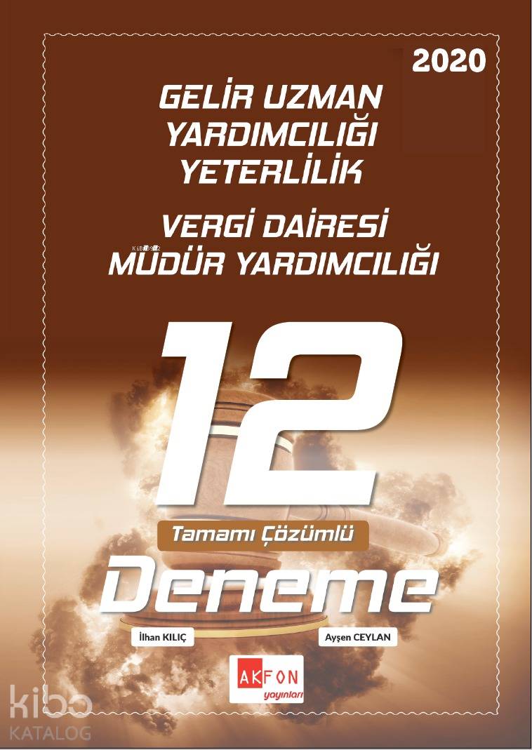 Gelir Uzmanlığı Yeterlilik 12 Deneme Çözümlü 2020