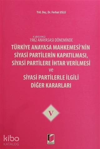  Anayasa Yargısı | Anayasa Yargısı | Ferhat Uslu | Adalet Yayınevi | 9786053005315 