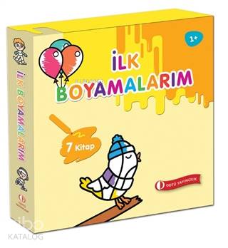  İlk Boyamalarım – Boyama Kitapları Seti (7 Kitap Takım) | Kolektif | Tiago Americo | Odtü Yayıncılık | 2789788619489 | 