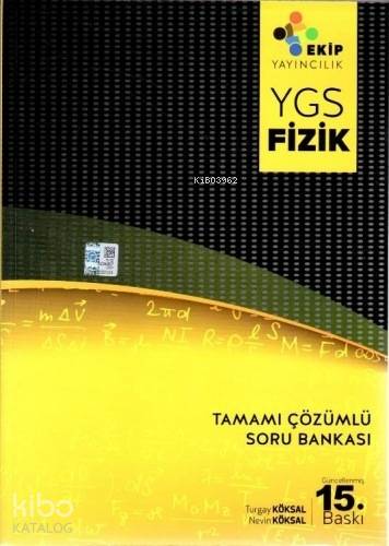 YGS Fizik; Tamamı Çözümlü Soru Bankası