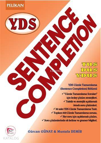 YDS Sentence Completion
