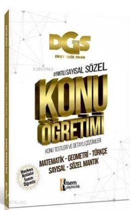 2018 DGS Ayrıntılı Sayısal Sözel Konu Öğretimi