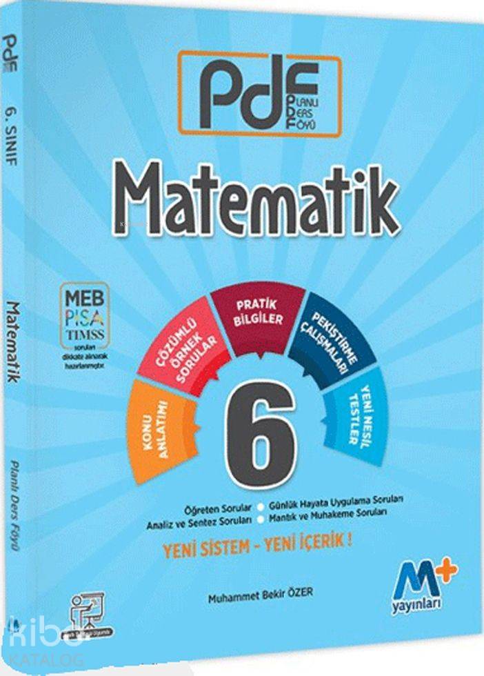 Martı Yayınları 6. Sınıf Matematik PDF Planlı Ders Föyü Martı 