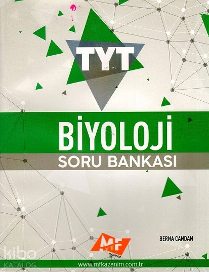 MF Kazanım Yayınları TYT Biyoloji Soru Bankası MF Kazanım 