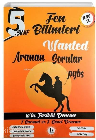 Fi Yayınları 5. Sınıf PYBS Fen Bilimleri Wanted Aranan Sorular 10 lu Fasikül Deneme Fi 