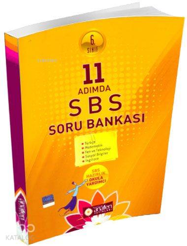 6. Sınıf 11 Adımda SBS Soru Bankası