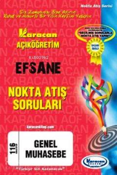 1. Sınıf Genel Muhasebe Nokta Atış Soruları - Kod 116