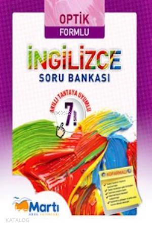 7. Sınıf İngilizce Optik Formlu Soru Bankası
