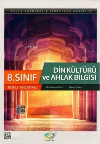 FDD Yayınları 8. Sınıf LGS Din Kültürü ve Ahlak Bilgisi Konu Anlatımlı FDD 
