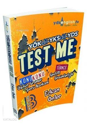 YÖKDİL-YKSDİL-YDS Test Me Soru Bank