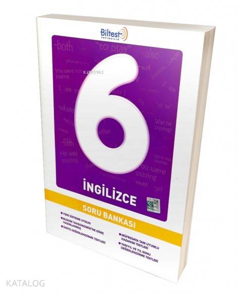 Biltest Yayınları 6. Sınıf İngilizce Soru Bankası Biltest