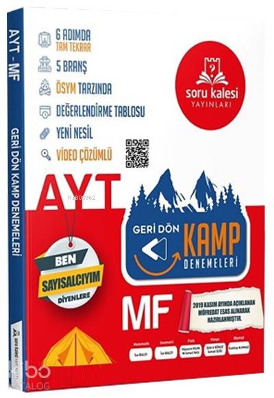 Soru Kalesi Yayınları MF Sayısal Geri Dön AYT Denemeleri Soru Kalesi