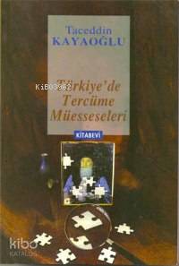 Türkiye´de Tercüme Müesseseleri