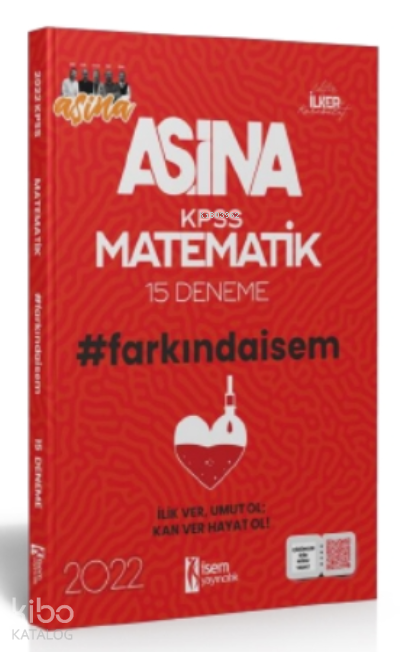 Farkında İSEM 2022 KPSS Aşina Matematik 15 Deneme