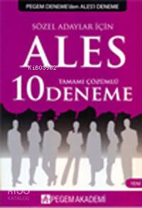 ALES Tamamı Çözümlü 10 Deneme (Sözel Adaylar için)