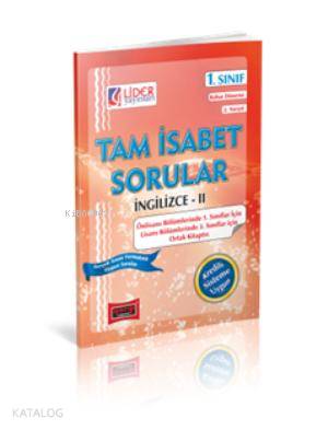 1. Sınıf Bahar Dönemi İngilizce II Tam İsabet Sorular