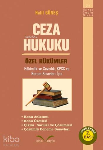 Ceza Hukuku Özel Hükümler