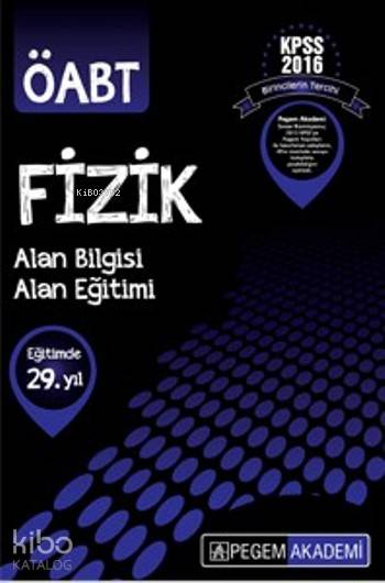 KPSS ÖABT Fizik Konu Anlatımlı 2016