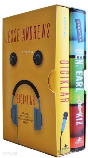 Ben Earl ve Ölen Kız Gıcıklar Seti (2 Cilt Takım) | Sevinç Seyla Tezcan | Jesse Andrews | Pegasus Yayıncılık | 9786052992142 | 