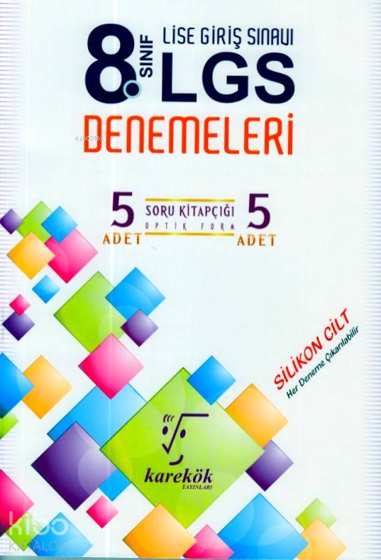8. Sınıf LGS Denemeleri 5 Adet Soru Kitapçığı