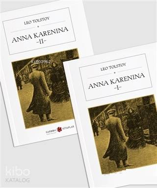  Anna Karenina (2 Cilt Takım) | Anna Karenina (2 Cilt Takım) | Lev Nikolayeviç Tolstoy | Karbon Kitaplar | 8681695328284 