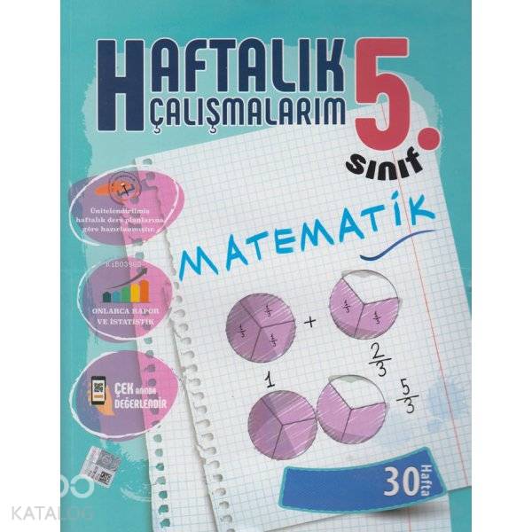 5. Sınıf Haftalık Çalışmalarım Matematik