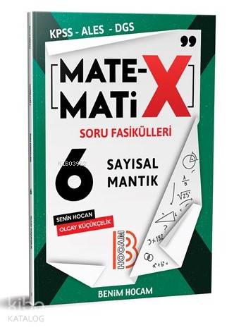 2020 KPSS ALES DGS TYT Matematix Soru Fasikülleri-6 Benim Hocam Yayınları