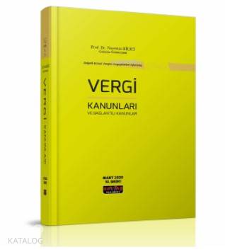 Vergi Kanunları ve Bağlantılı Kanunlar | Vergi Kanunları ve Bağlantılı Kanunlar | Nurettin BiliciAdem Bilici | Savaş Yayınevi | 9789757197621 