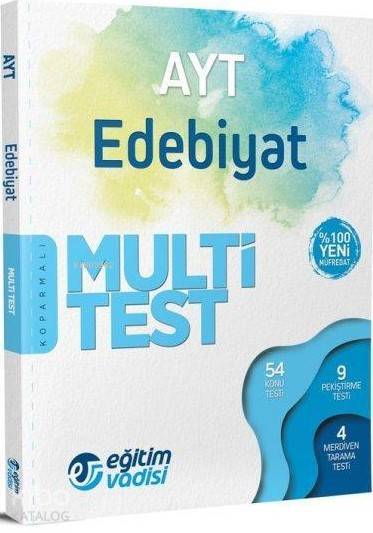 Eğitim Vadisi Yayınları AYT Edebiyat Multi Test Eğitim Vadisi 