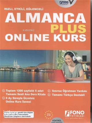  Almanca Plus Online Kurs | Almanca Plus Online Kurs | Kolektif | Fono Yayınları | 9789754716313 