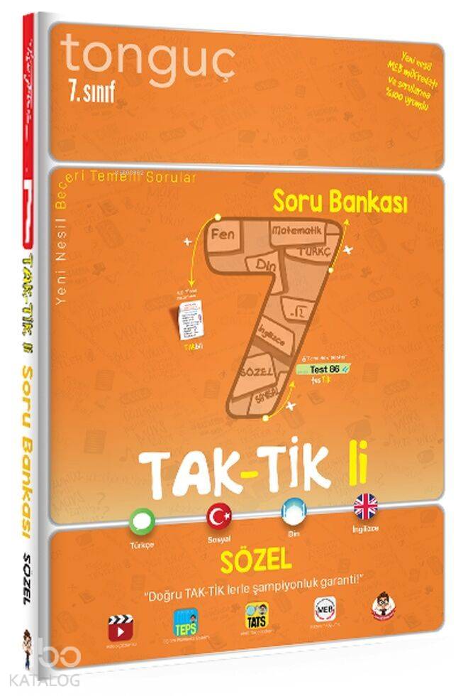 Tonguç 7.Sınıf Taktikli Sözel SB