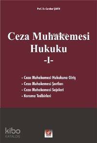  Ceza Muhakemesi Hukuku I | Ceza Muhakemesi Hukuku I | Cumhur Şahin | Seçkin Yayıncılık | 9789750206177 