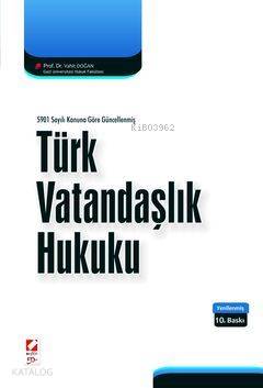  Türk Vatandaşlık Hukuku | Türk Vatandaşlık Hukuku | Vahit Doğan | Seçkin Yayıncılık | 9789750213359 
