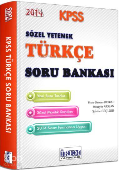 2014 KPSS Sözel Yetenek Türkçe Soru Bankası
